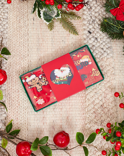 Royalfashion Chaussettes de Noël pour enfants en boîte 3/pack