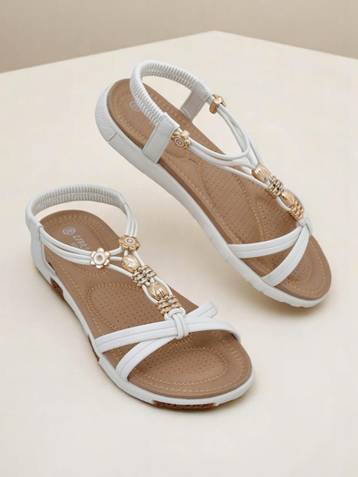 Royalfashion Sandales embellies pour femme Veve