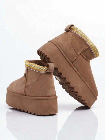 Bottes courtes de style bottes de neige pour femmes Nymeria