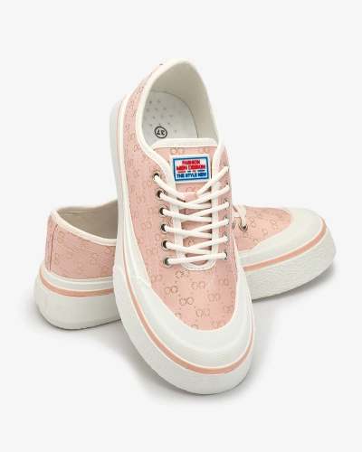 OUTLET Royalfashion Baskets compensées Ferriva rose pour femme