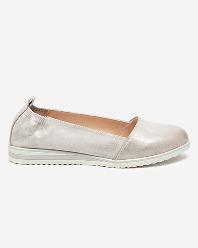 Argent Ballerines Asya - Chaussures