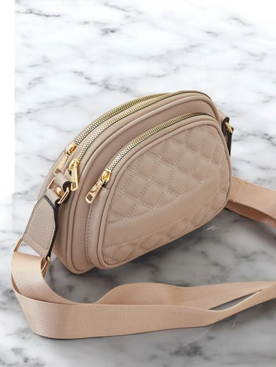 Sac à main ovale petit pour femmes en écologique cuir