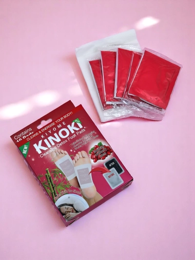 Patches détox pour les pieds KINOKI 10 pcs Baies de Goji