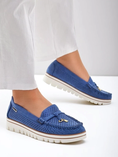Royalfashion Mocassins découpés pour femmes Elissas