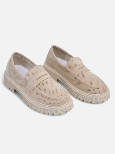 Mocassins en éco-suède Royalfashion pour femmes Dunes