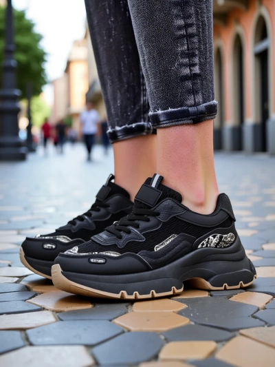 Royalfashion Baskets de Sport Femme Totter