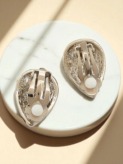Royalfashion Boucles d’oreilles clips pour femme avec zircon cubique