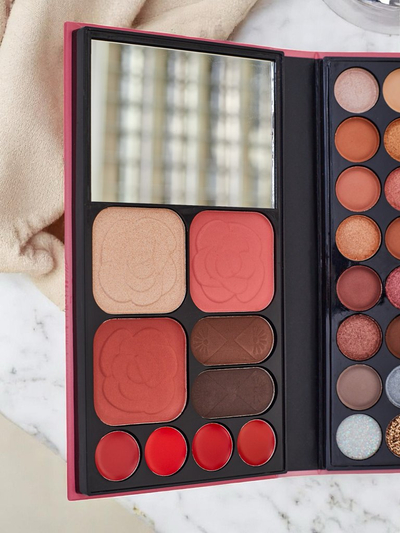 Palette de maquillage compacte ANYLADY – fards à paupières, contouring, lèvres 33 teintes