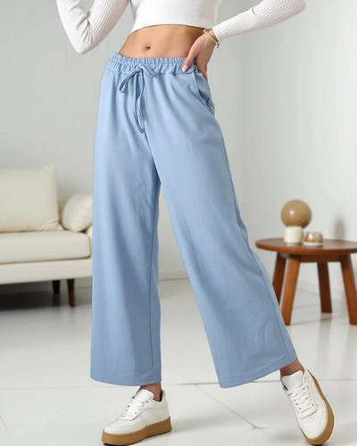 Pantalons de jogging larges tissés Royalfashion pour femmes