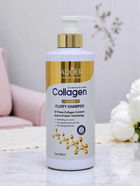 Shampooing pour cheveux au collagène Sadoer
