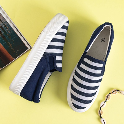 Baskets à enfiler pour femmes Apollonia bleu marine - Footwear