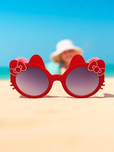 Royalfashion Lunettes de soleil pour enfants Chat Lunettes Kitty
