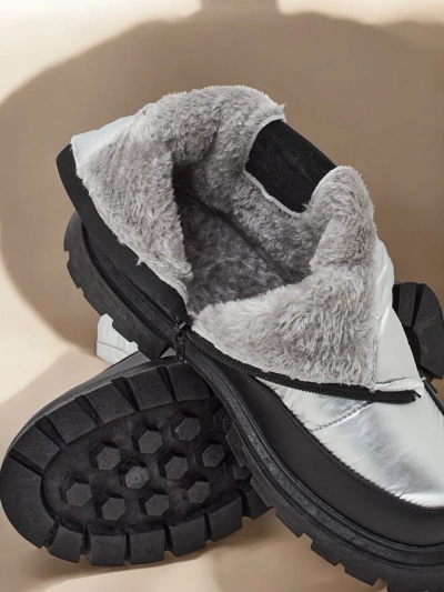 Royalfashion Bottes de neige pour femmes Foyofo