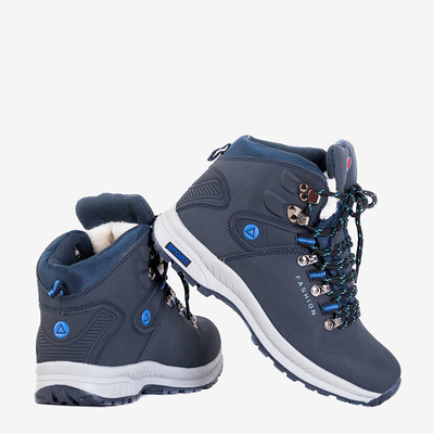 Bottes de neige isolées femme Inesa bleu marine - Chaussures