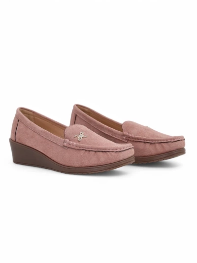 Royalfashion Mocassins pour femmes sur un petit talon Lomman