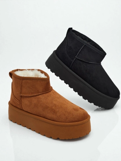 Bottes courtes de style bottes de neige pour femmes Vespera