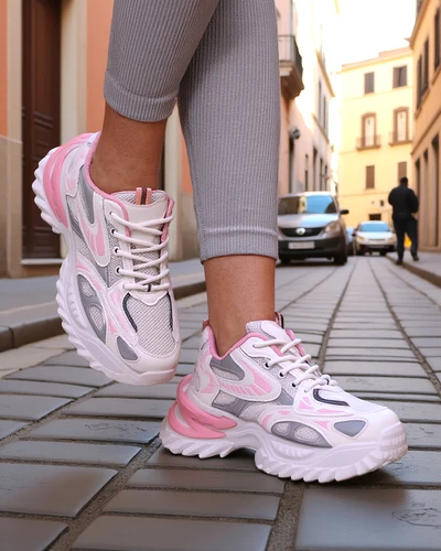 Royalfashion Baskets à vernis pour femmes Leysi