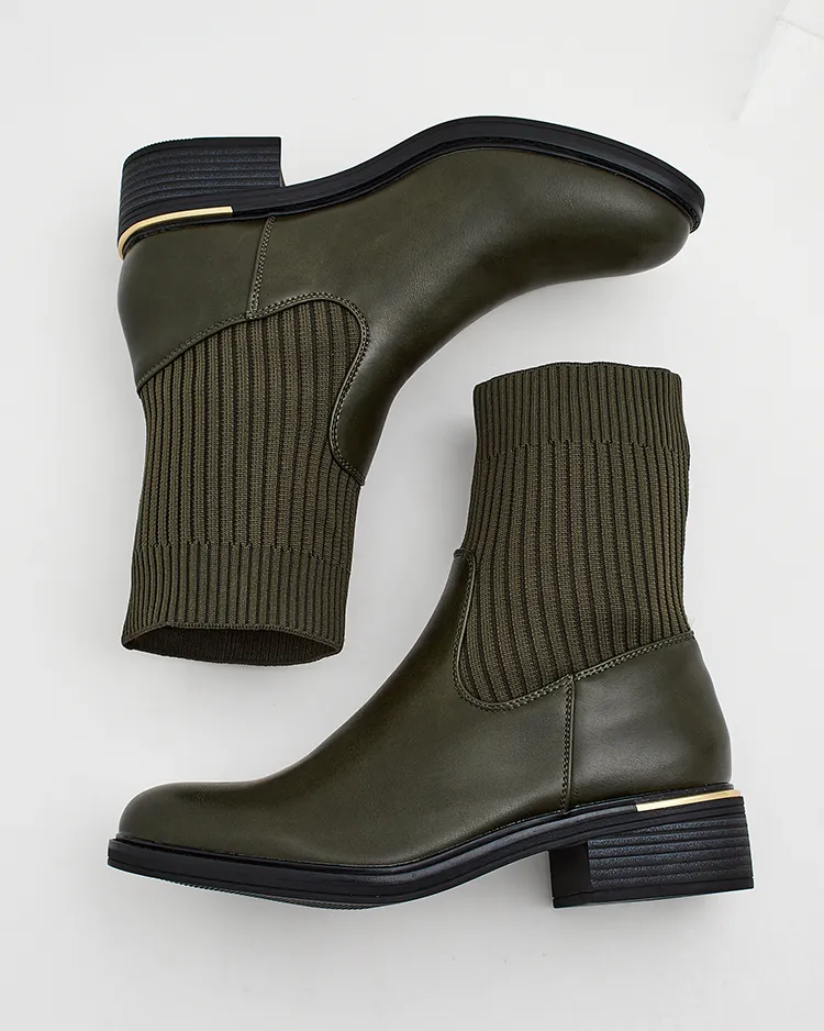 Royalfashion Bottes élégantes pour femmes Tezzu