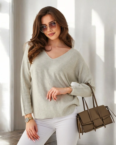 Royalfashion Pull léger en viscose pour femmes