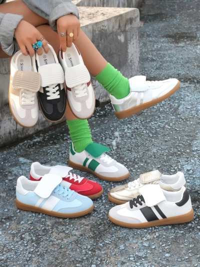 Royalfashion Baskets de sport pour femmes Ensire