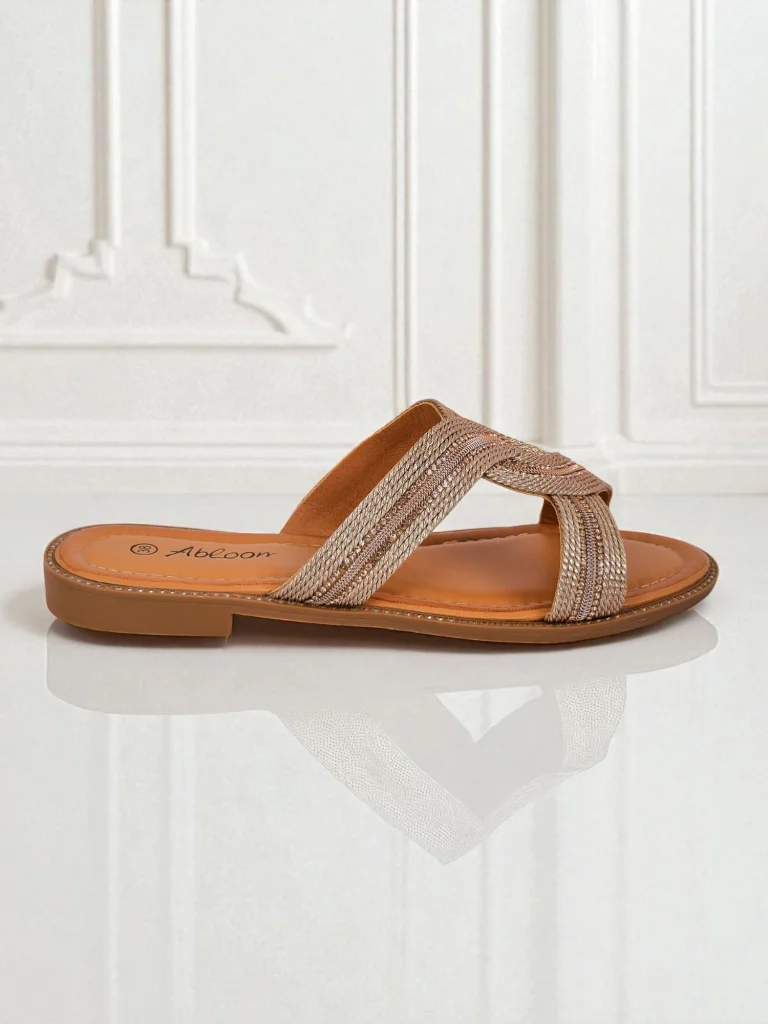 Royalfashion Mules tressées pour femmes Woven Breeze