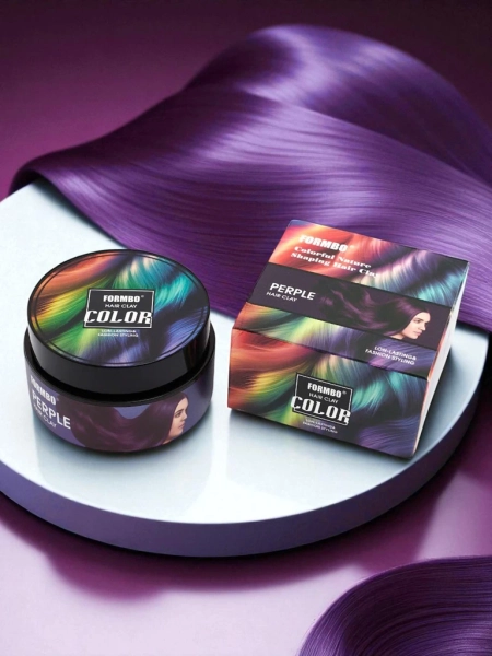 Formbo Persephone Color Perple Clay – argile violette pour coiffer les cheveux