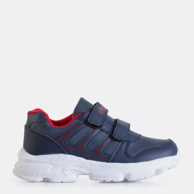 OUTLET Chaussures de sport garçon bleu marine Ewald - Chaussures