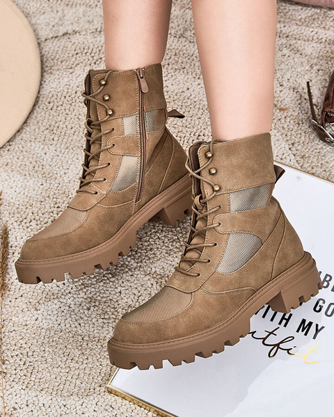 Royalfashion Bottes à lacets Hovienta pour femme