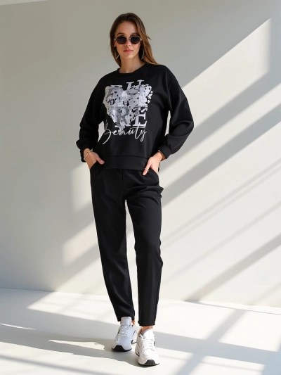 Set en viscose Royalfashion pour femmes avec impression