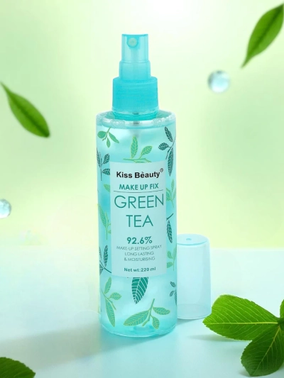Kiss Beauty Spray fixateur de maquillage au thé vert