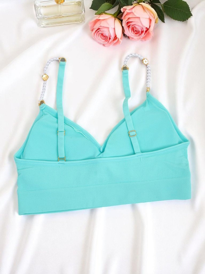 Royalfashion Brassière de sport rembourrée pour femme, soutien actif