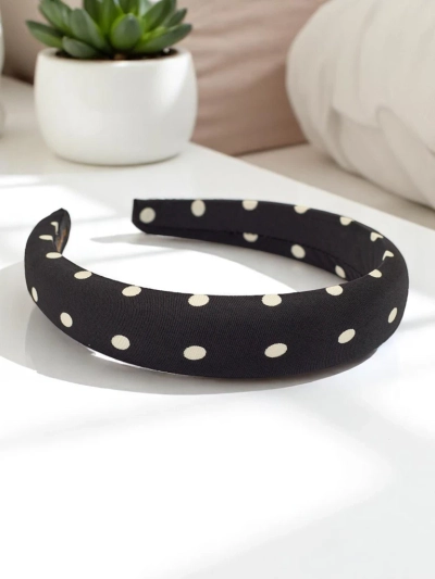 Royalfashion Serre-tête à pois Zoya