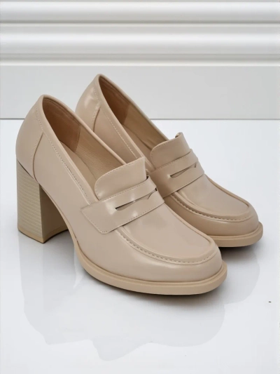 Royalfashion Mocassins pour femmes à talons Minerva