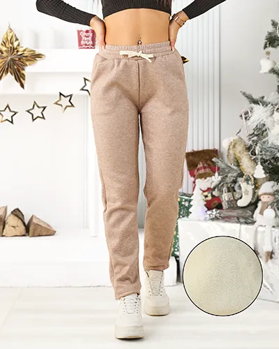 Royalfashion Pantalons de survêtements en coton pour femmes