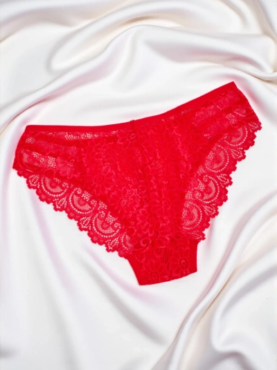 Culottes pour femmes avec dentelle et fines brides