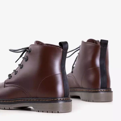 OUTLET Sacs en éco-cuir marron foncé pour femmes Sereia - Chaussures