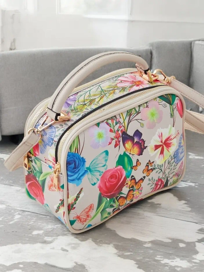 Royalfashion Sac à main floral pour femmes de type tote