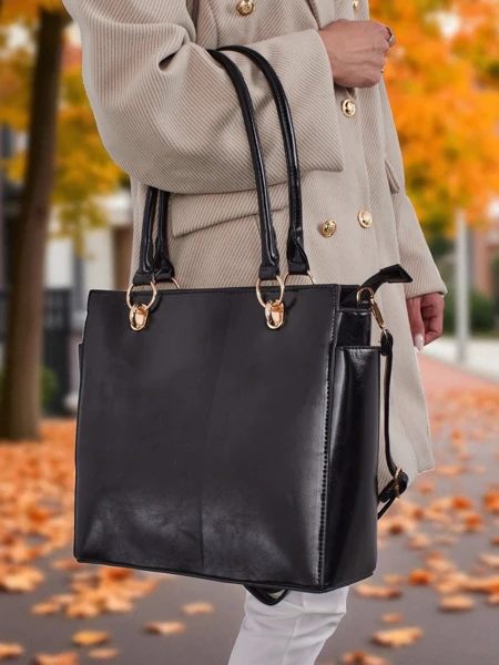 Sac à main shopper pour femmes en cuir écologique Twilight Vale