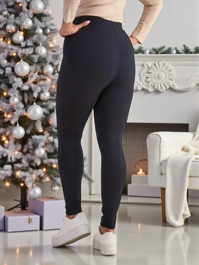 Royalfashion Pantalon tregging isolé pour femme PLUS SIZE