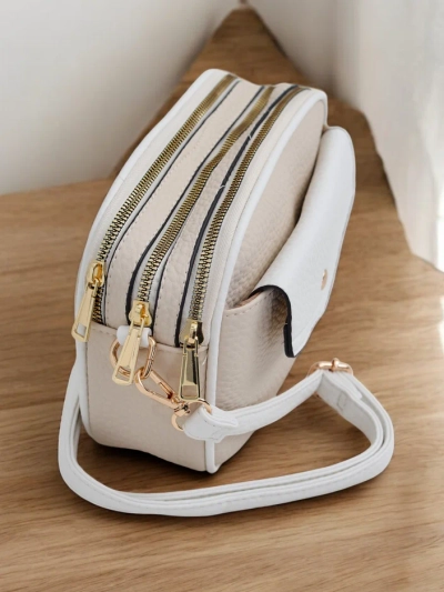Royalfashion Petit sac à main pour femmes en cuir éco