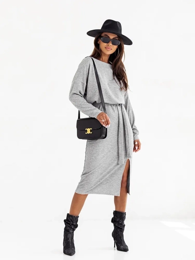 Royalfashion Robe midi pour femme