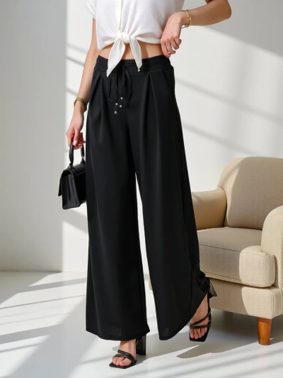 Royalfashion Pantalons larges pour femmes