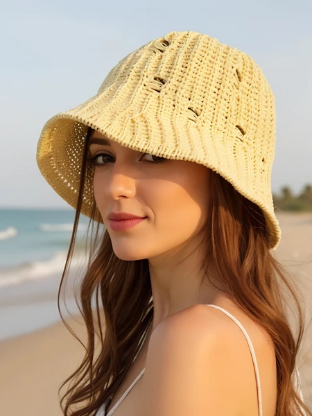 Royalfashion Chapeau d’été femme Sunny Bucket
