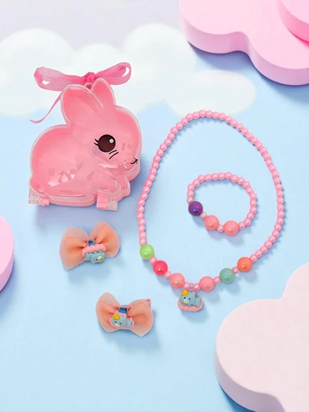 Set de bijoux pour enfants Bambina Allegra Rose