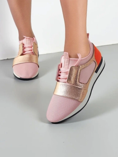 Royalfashion Baskets de sport en tissu pour femmes Gentlesi