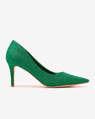 Royalfashion Escarpins à talons aiguilles pour femme avec paillettes Matomliso