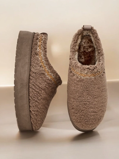 Royalfashion Bottes courtes d'hiver pour femmes Sesele