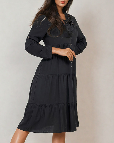 Royalfashion Robe midi pour femme