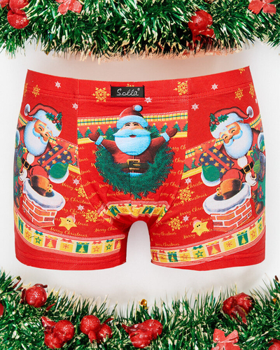 Royalfashion Boxer de Noël pour homme