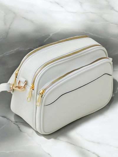 Sac à main oval petit pour femme en éco-cuir